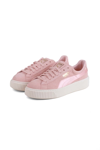Puma Sneakers Suede Platform Mono Satin Silver PinkWhisper WhiteGold Puma Sneakers Suede Platform Mono Satin Silver PinkWhisper WhiteGold